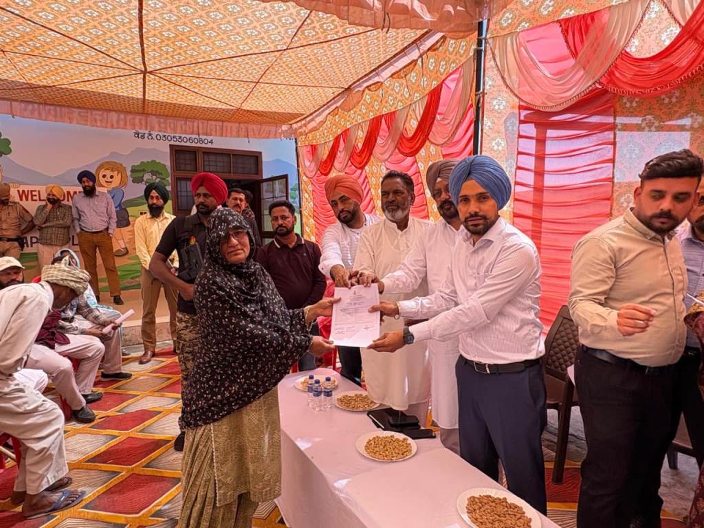 ਮੇਰਾ ਘਰ ਮੇਰੇ ਨਾਮ ਸਕੀਮ ਤਹਿਤ 105 ਪਰਿਵਾਰਾਂ ਨੂੰ ਮਿਲੇ ਮਾਲਕਾਨਾ ਹੱਕ
